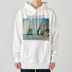 MUGEN ARTのモネ　エトルタの断崖  Claude Monet Heavyweight Hoodie