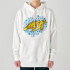 有限会社ケイデザインのウミガメさんの海【4】 Heavyweight Hoodie