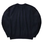 clop604のclop604 ホワイトロゴ Heavyweight Crew Neck Sweatshirt