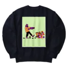 Makanaのゾンビと目玉スイーツの山　≪mayumi作≫ Heavyweight Crew Neck Sweatshirt