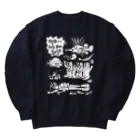 さくらトト子の魚とダイバー Heavyweight Crew Neck Sweatshirt