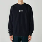clop604のclop604 ホワイトロゴ Heavyweight Crew Neck Sweatshirt