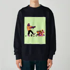 Makanaのゾンビと目玉スイーツの山　≪mayumi作≫ Heavyweight Crew Neck Sweatshirt