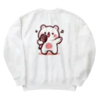 kumainchouの熱唱　くま Heavyweight Crew Neck Sweatshirt