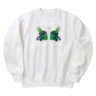SASANOWAのGREEN KAMOSHIKA Heavyweight Crew Neck Sweatshirt