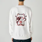 kumainchouの熱唱　くま Heavyweight Crew Neck Sweatshirt