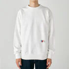 les petits ailesのles petits ailes Heavyweight Crew Neck Sweatshirt