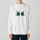 SASANOWAのGREEN KAMOSHIKA Heavyweight Crew Neck Sweatshirt