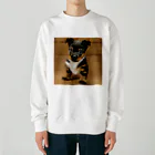 FUWAFUWAPAWSの可愛い子犬 Heavyweight Crew Neck Sweatshirt