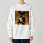 FUWAFUWAPAWSの可愛い子犬 Heavyweight Crew Neck Sweatshirt