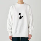 Blackcat and Poetのくろねこらぶ Heavyweight Crew Neck Sweatshirt