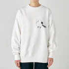 就労継続支援B型クルハウス（グッズ販売）のエナガのいる日常 Heavyweight Crew Neck Sweatshirt