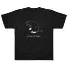 mantling tanukiのCHALK UP NEKO Heavyweight T-Shirt