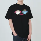 きゃらきら！のくもっくるとあまぐもっくる Heavyweight T-Shirt