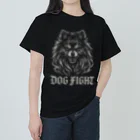  wan🐾pieceのDOG FIGHT - WILD SOUL Tシャツ Heavyweight T-Shirt