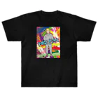 たすくこま公式ショップの平和主義者ヘビーウェイトTシャツ黒 Heavyweight T-Shirt