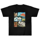 すとろべりーガムFactoryのドット浮世絵 Heavyweight T-Shirt