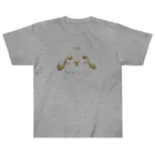 tomorebiのしずかな守り手｜垂れ耳うさぎ Heavyweight T-Shirt