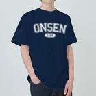 瀬高きりん♨温泉グッズのONSEN 1126（ホワイト） Heavyweight T-Shirt