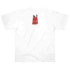 もじゃもじゃの赤いウシ Heavyweight T-Shirt