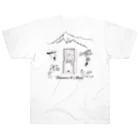 FrogPort（フロッグポート）のこまや 山のぼりゲーム Because it's there Heavyweight T-Shirt