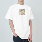18ban's shopのフクロウドット柄 Heavyweight T-Shirt