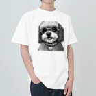 シロクロロ○●のNo.3 おすましララさん Heavyweight T-Shirt