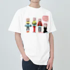 mikyacraft MIKA💓🌟赤い心臓のパステルちゃんズ Heavyweight T-Shirt