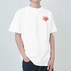 ミチビくん ＳＨＯＰの導ヤタガラスstyle RED Heavyweight T-Shirt