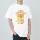 ハムスターのぴゅあはむちゃんのぴゅあはむちゃん Heavyweight T-Shirt