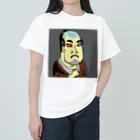じゃぱにぃずぴぃぽぅの谷村虎蔵の鷲塚八平次 Heavyweight T-Shirt