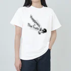 『Nothing Is Real』-- IN SUZURIのHappiness Is The Truth!（黒） Heavyweight T-Shirt