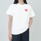 ミチビくん ＳＨＯＰの導ヤタガラスstyle RED Heavyweight T-Shirt