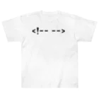 HTMLタグショップのHTMLソースの中のコメント Heavyweight T-Shirt