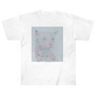 みにゆん　ねこのMysterious ~ magical Heavyweight T-Shirt