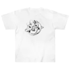 ポコテコさんちのガリゾー画伯のガリゾーママ Heavyweight T-Shirt