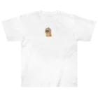 白菜ショップのサメ帽かぶった猫 Heavyweight T-Shirt