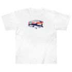 イラスト MONYAAT のサーモン サモタンの夢    ちいさめ Heavyweight T-Shirt