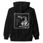 プラントemoonのTECH LANDING（ブラック、ネイビー） Heavyweight Zip Hoodie