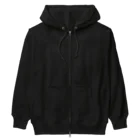 NoMoreWarの反戦｜NO MORE WAR［ゆがみあり］ Heavyweight Zip Hoodie