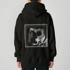 プラントemoonのTECH LANDING（ブラック、ネイビー） Heavyweight Zip Hoodie
