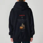 猫TENのカボチャの馬車を操縦する猫 Heavyweight Zip Hoodie