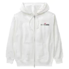 着る文字屋のI LOVE ディーゼル機関車 / アイラブディーゼル機関車 Heavyweight Zip Hoodie