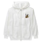 宝虫プロダクションのThe Keisei Suikoden:女弓執の花的 Heavyweight Zip Hoodie