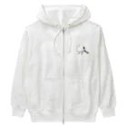 就労継続支援B型クルハウス（グッズ販売）のエナガのいる日常（カラー） Heavyweight Zip Hoodie