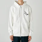 『Nothing Is Real』-- IN SUZURIのHappiness Is The Truth!（黒） Heavyweight Zip Hoodie