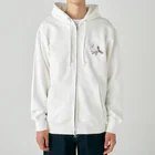 就労継続支援B型クルハウス（グッズ販売）のエナガのいる日常（カラー） Heavyweight Zip Hoodie