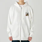 宝虫プロダクションのThe Keisei Suikoden:女弓執の花的 Heavyweight Zip Hoodie
