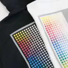 Ａ’ｚｗｏｒｋＳの合わせ二つ髑髏 薄墨（オリジナル家紋シリーズ） Heavyweight Zip Hoodie