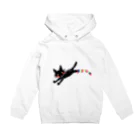 かまくらまいのくつしたくろねこ Hoodie
